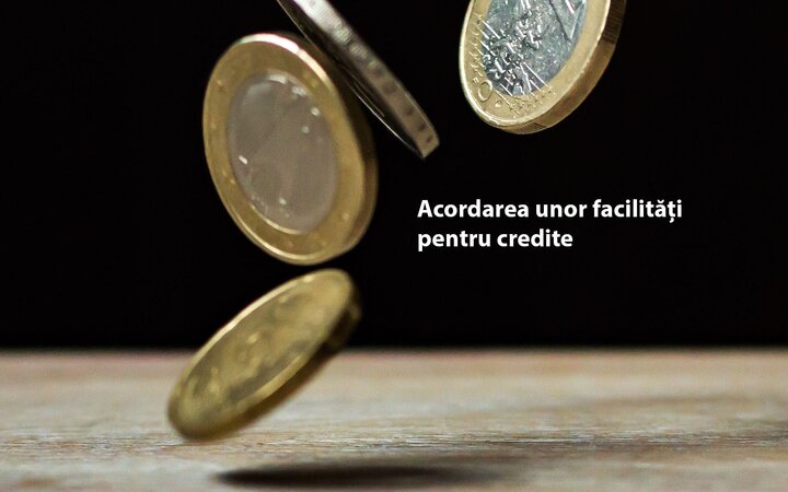 Acordarea unor facilități pentru credite