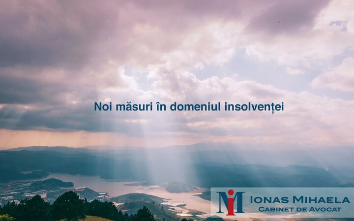 Noi măsuri în domeniul insolvenței