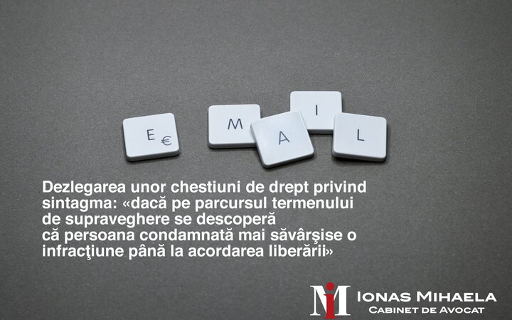 Înalta Curte De Casaţie Şi Justiţie - Completul Pentru Dezlegarea Unor Chestiuni De Drept În Materie Penală